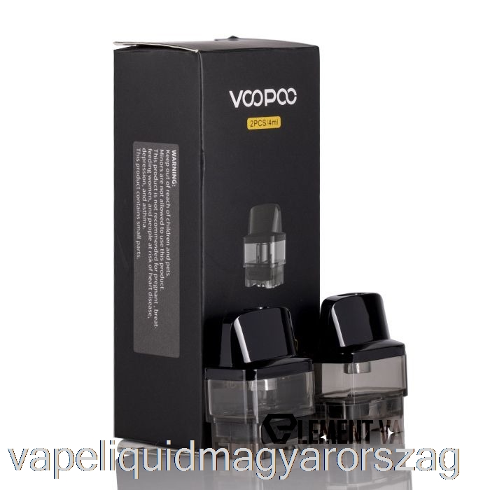 Voopoo Vinci Levegőcsere Hüvely 4.0ml újratölthető Vinci Air Pods Vape Folyadék